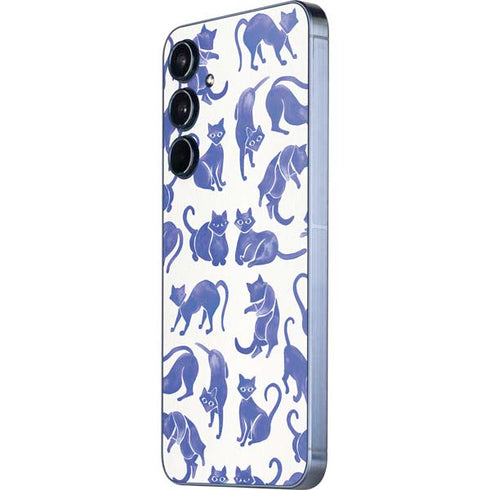 Blue Cats by Cat Coq Galaxy A55 5G Skin